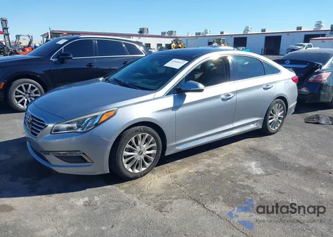 2015 Hyundai Sonata Limited из США, поврежденный, VIN 5NPE34AF2FH165051